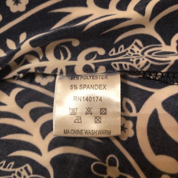 Ice Silk Blue Dress - Picture 7 of 8